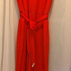 Banana Republic Vibrant Red Jumpsuit